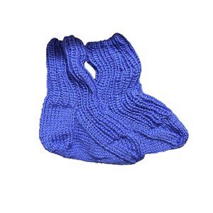 Handmade Hand Knit Acrylic Women's Socks for lulu